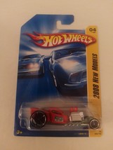 Hot Wheels 2008 #004 Red Ratbomb Malaysia Base New Models 04/40 Mint On Card - £9.37 GBP