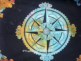 Traditional Jaipur Tie Dye Floral Mandala Wall Art Poster, Celtic Wall D... - £9.58 GBP