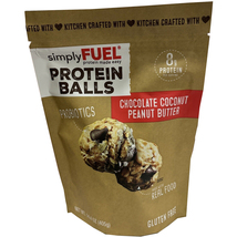 Simply Fuel Protein Balls, Chocolate Coconut Peanut Butter (14.4 Ounce) - £21.67 GBP
