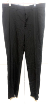 Haggar Black 36 x 32 Straight Fit Dress Slacks Pants - $276.80 MXN