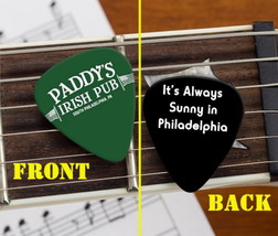 Paddy&#39;s Pub It&#39;s Always Sunny in Philadelphia Set of 3 Promo Guitar Pick Pic - £7.52 GBP