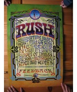 Rush Poster Summer Time Blues, Heart Full of Soul - $247.84 CAD