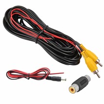 Backup Camera Rca,Car Reverse Rear View Camera Video Cable With Detectio... - £11.85 GBP