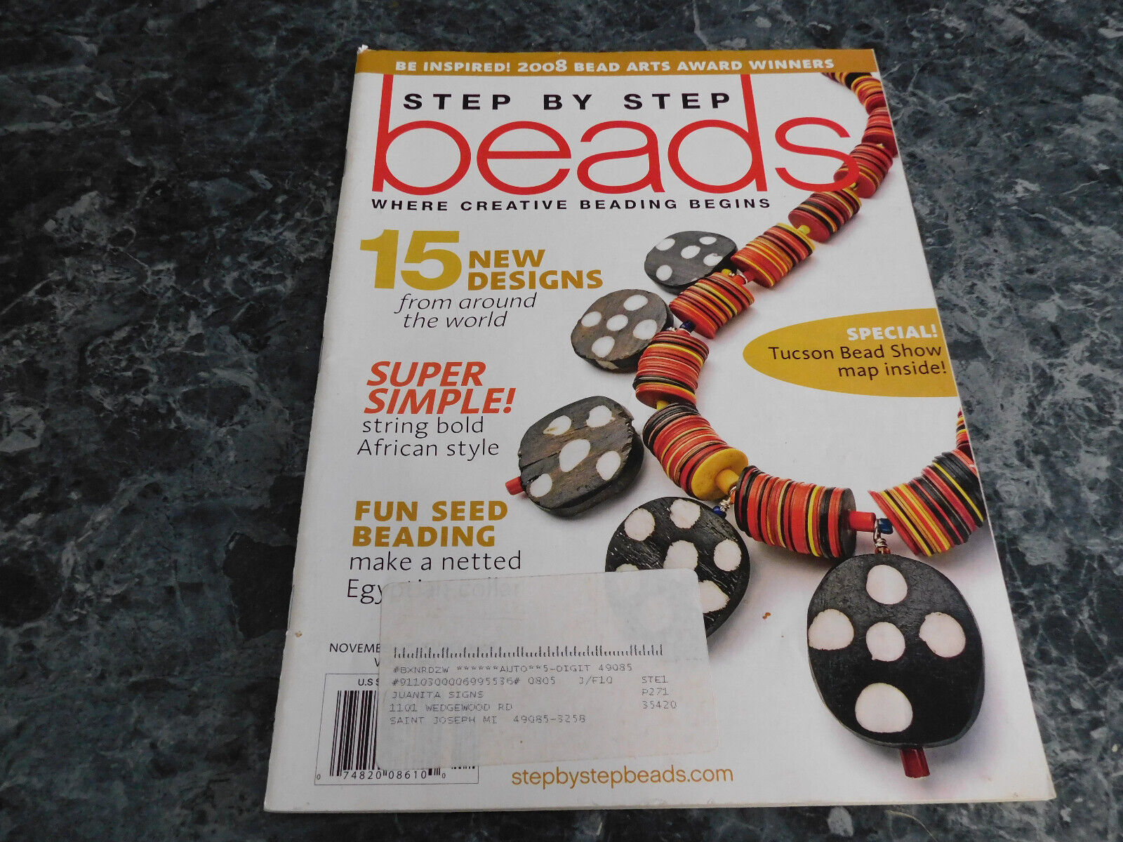 Primary image for Step by Step Beads Magazine November December 2008 Celtic Cuff