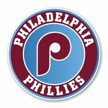 Philadelphia Phillies Round  Decal - £3.11 GBP+