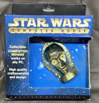 Vintage Star Wars Collectible C-3PO Computer Mouse #40702  With Box - $9.49