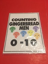 Counting Gingerbread Men Learning Mats  - Laminated Bundle - Pre school K5 - £27.57 GBP