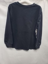 Boys Large (12/14) Black Long Sleeve T-Shirt With Checkered Chest Art Class  image 2