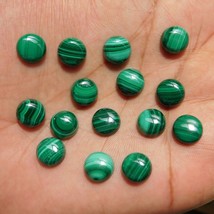 18x18 MM Rund Natürlich Malachit Cabochon Lose Edelstein Großhandel Menge 20 Pcs - £60.62 GBP