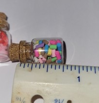 Dollhouse  Jarred Candy Swirls Caramel Gummy Bears Valentine X O Assorted Hard  - £7.11 GBP