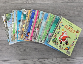 Vtg Little Golden Book Walt Disney - Mickey, Pooh, Peter Pan, Donald - Set of 13 - $14.50