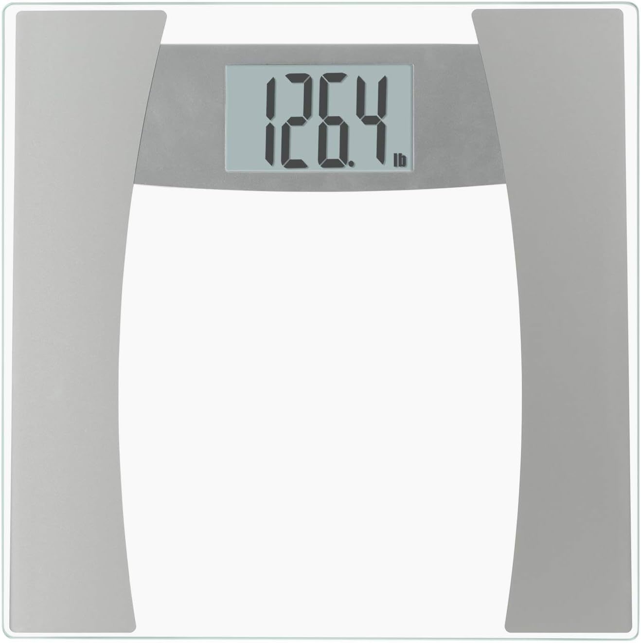 Digital Bathroom Scale, Silver - $31.95