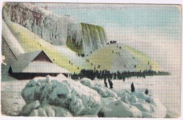 Postcard American Falls Ice Mountain Niagara Falls New York - £1.70 GBP