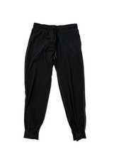 PRANA Womens Jogger INIGMA Pants Black Contrast Stitching Sz S - £22.19 GBP