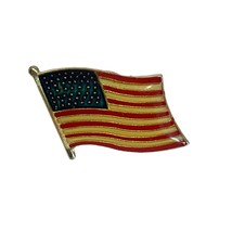 American Flag USA Fourth of July Patriotic Lapel Pin Tie Tac Souvenir Vi... - $6.76