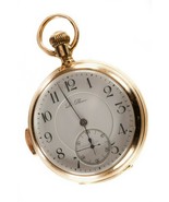 Le Phare 18k Oro Giallo Minuti Ripetitore Aperto Viso Orologio da Tasca - $18,814.96 CAD