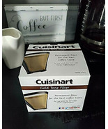 Cuisinart GTF-4 Gold Tone Filter for TTG-500 Coffee Maker  - £3.12 GBP