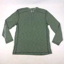 BKE  Buckle Men’s M Long Sleeve Henley Shirt Green - $12.86