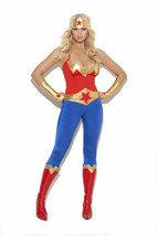 Super Wonder Hero Woman - 5 pc. Costume Adult Woman - £40.05 GBP
