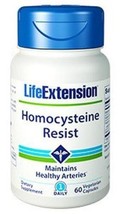 MAKE OFFER! 3 Pack Each Life Extension Homocysteine Resist 60 caps image 2