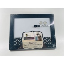 Dry Erase Combination Board Magnetic 11x14 Quartet Home Office Room - £14.17 GBP