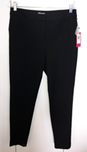 Vince Camuto Ladies Black POLY/VISCOSE/SPAND.TAPERED PANTS-8P-NWT-$89 - £20.65 GBP