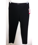 VINCE CAMUTO LADIES BLACK POLY/VISCOSE/SPAND.TAPERED PANTS-8P-NWT-$89 - £20.35 GBP