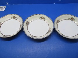 Noritake &quot;M&quot; Mariana Coupe Soup Bowls 7 3/8&quot; Bundle of 3 Discontinued - £25.54 GBP