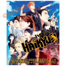 DVD Anime Haikyu!! Season 1 - 4 Vol.1-85 End + 4 Movies + 5 OVA - £36.78 GBP