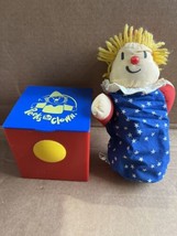 Vtg Htf 1993 Peeks The Clown Discovery Toys Cute Jack In The Box Fun Toy Works! - £23.31 GBP