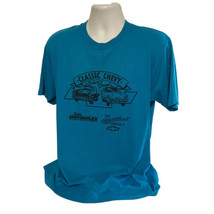 Vintage Chevrolet Heartbeat of America Classic Car T-Shirt XL Texas Moto... - £17.48 GBP