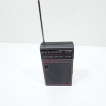 Vintage General Electric GE Portable Handheld AM/FM pocket Radio 7-2582G... - $26.99