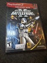 Star Wars Battlefront 2 Playstation 2 Video Game Complete - $8.10