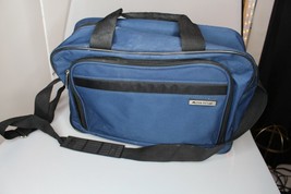 Protege Sport Duffle/Travel/Gym Bag Black/ Blue -  Approximate 16” Length - £11.63 GBP