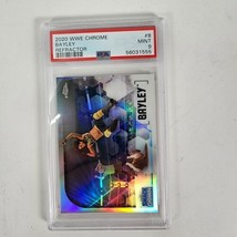 Bayley 2020 WWE Topps Chrome Refractor Graded PSA 9 Smackdown 8 - £24.84 GBP