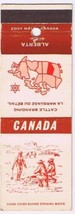 Matchbook Cover Canada Cattle Branding Alberta  - £0.53 GBP