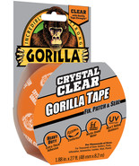 Crystal Clear Gorilla Tape 1.88 Inch x27 Clear - $29.08 CAD