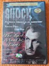Vincent Price Collection Shock &amp; The Last Man On Earth Brand New Sealed DVD - £7.77 GBP