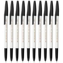 Reynolds 045 Ball Pens | Fine Point (0.7mm) | Black Ink | 30 Count - £9.82 GBP