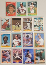 Baltimore Orioles Lot of 15 MLB Baseball 1950&#39;s,70&#39;s,80&#39;s,90&#39;s Mark Belanger - £11.38 GBP
