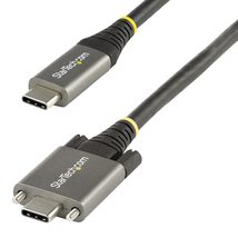 StarTech.com 3ft (1m) Side Screw Locking USB C Cable 10Gbps - USB 3.1/3.2 Gen 2  - £30.19 GBP