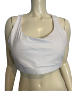Running Girl White Sports Bra Size 3XL - $19.53 CAD