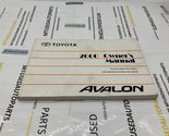 2000 Toyota Avalon Owners Manual Handbook OEM A01B21020 [Paperback] Toyota - $36.56