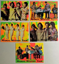 The Beatles Sports Time Magical Mystery Tour Subset Cards All 5 - £39.10 GBP