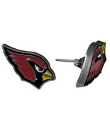 Arizona Cardinals Stud Earrings NFL Logo Fan Gear Game Day Team Spirt Fo... - $63.05 CAD