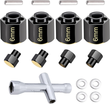 Hobbypark Brass Hex Extension for TRX4M Upgrades Parts Extended Wheel Hex Hubs E - £11.34 GBP