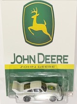 White PORSCHE 934.5 Custom Hot Wheels Car John Deere Series w/RR - £70.59 GBP