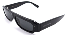 Dolce &amp; Gabbana Sunglasses DG 4458 501/87 55-14-145 Black / Dark Grey Italy - £215.48 GBP