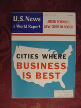 U S NEWS WORLD REPORT Magazine August 29 1958 Business Cities School Integration - £8.54 GBP