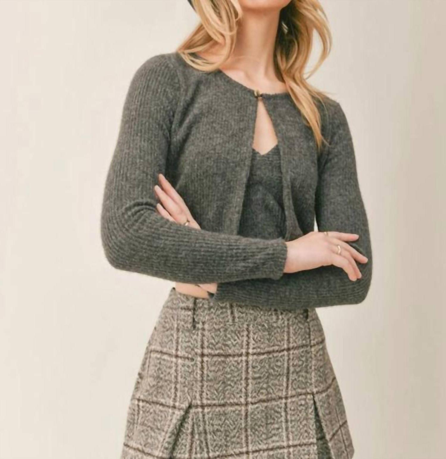 Sage The Label city girl crop cardi size M - $23.76
